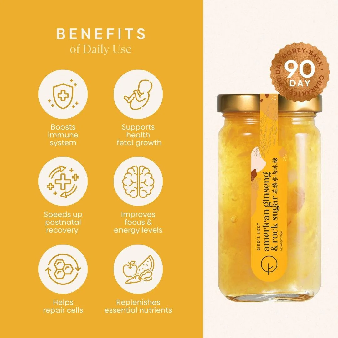 Bird's Nest with American Ginseng & Rock Sugar - Image 3