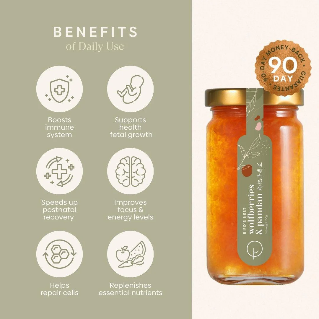 Bird's Nest with Wolfberries & Pandan - Image 3