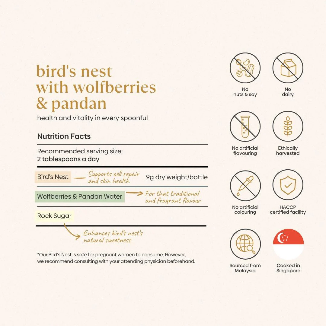 Bird's Nest with Wolfberries & Pandan - Image 7