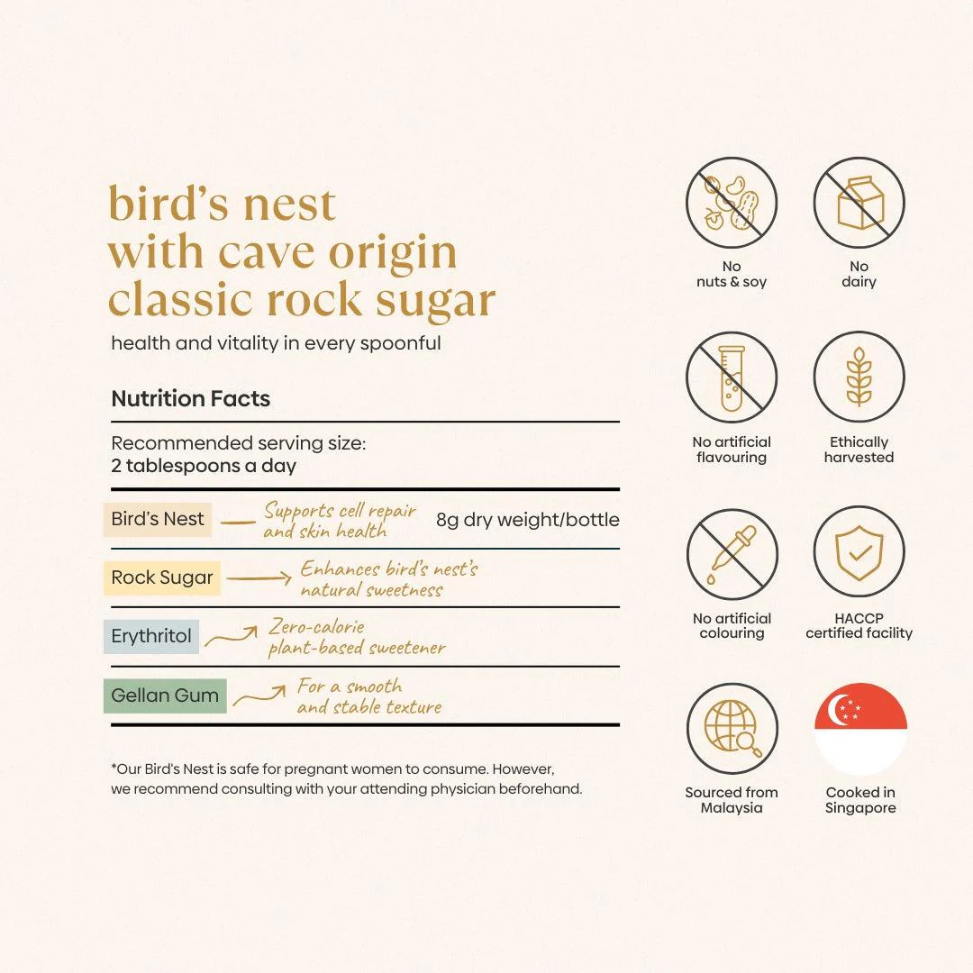 Bird's Nest with Cave Origin Classic Rock Sugar - Image 7