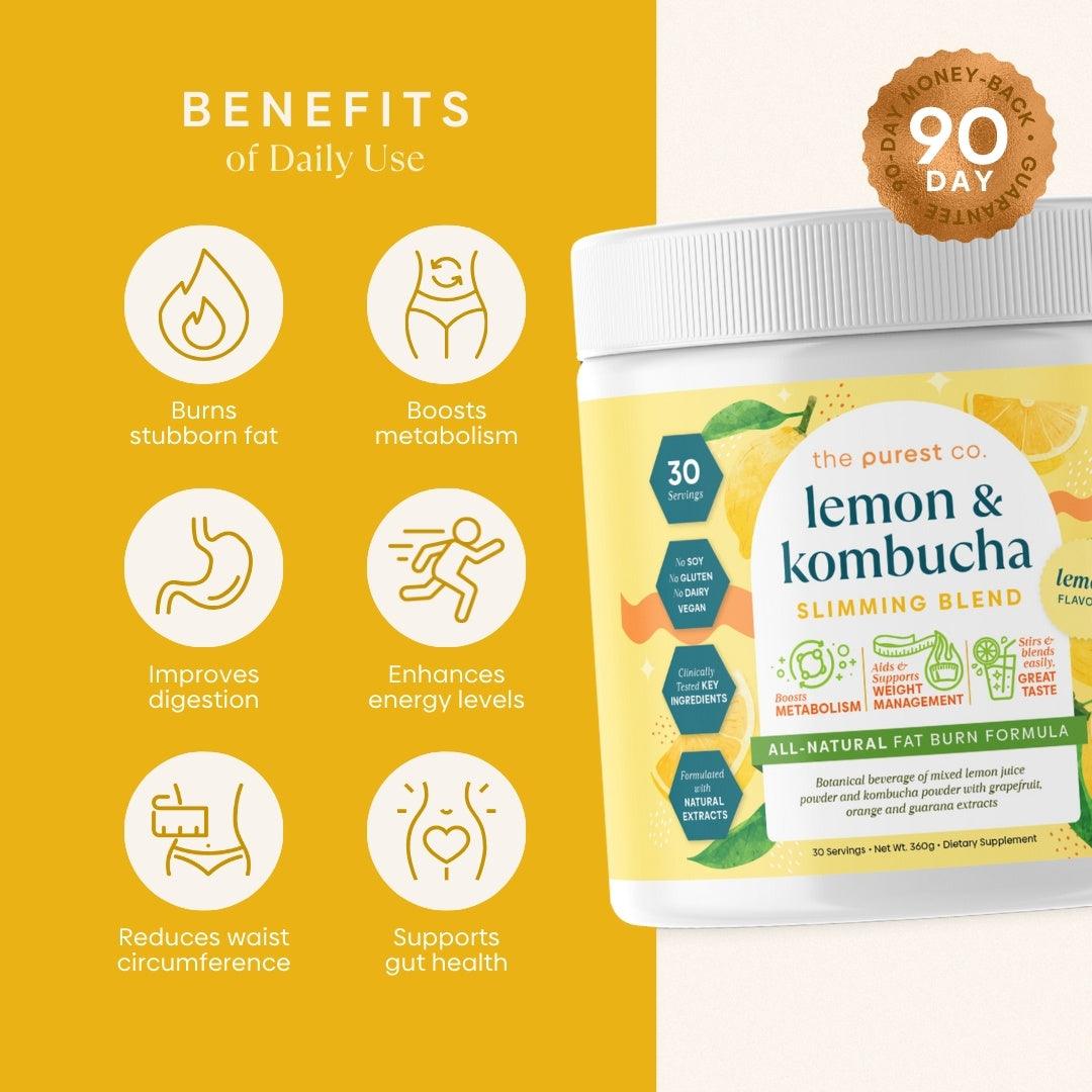 Lemon & Kombucha Slimming Blend - Image 3