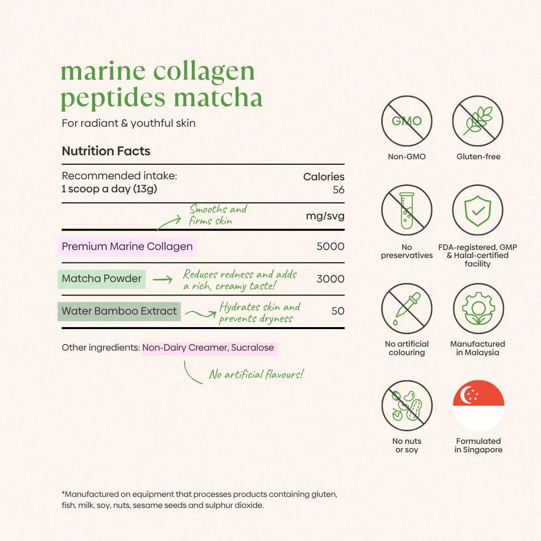 Marine Collagen Peptides Matcha - Image 7