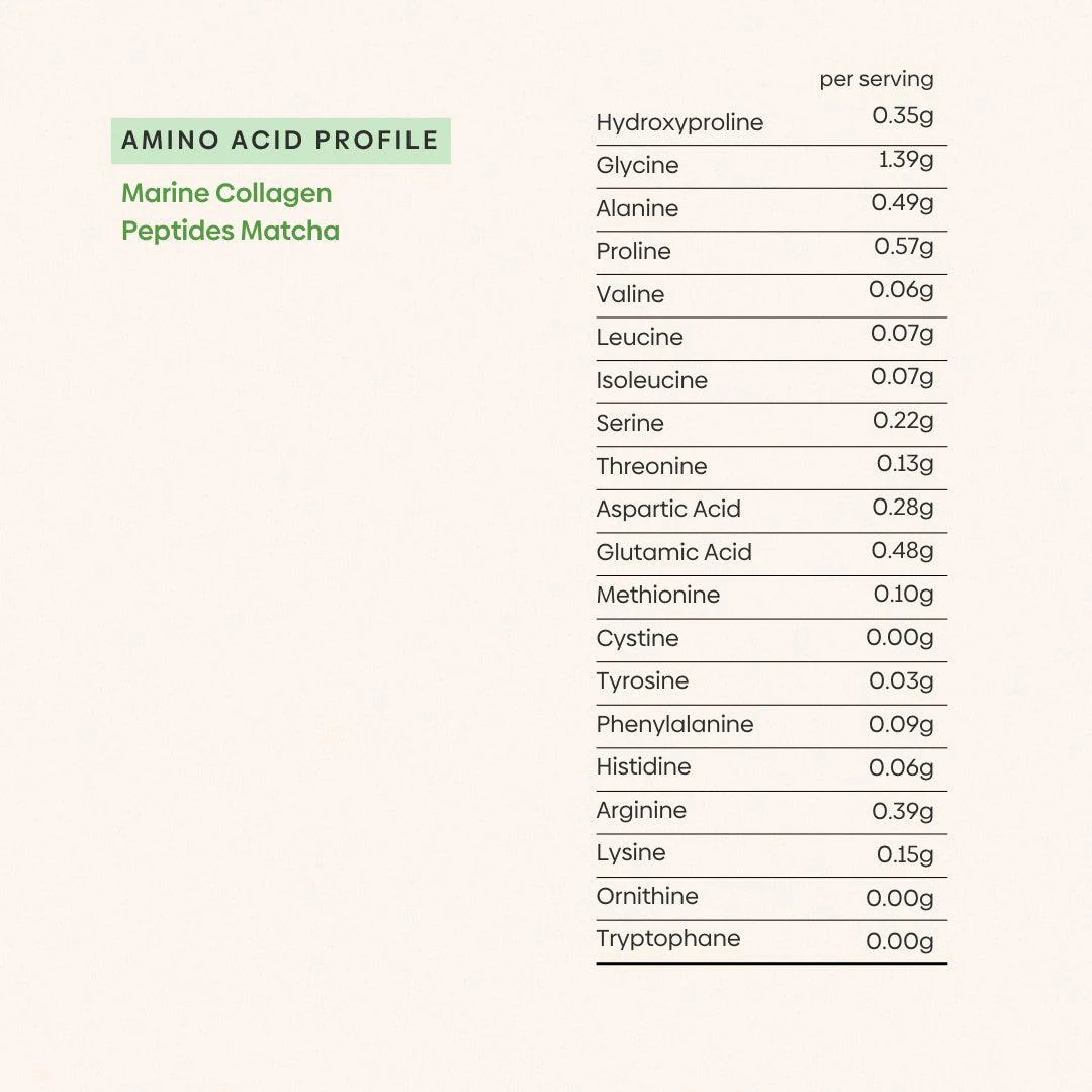 Marine Collagen Peptides Matcha - Image 8