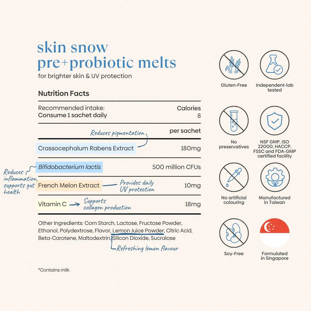 Skin Snow Pre+Probiotic Melts - Image 7