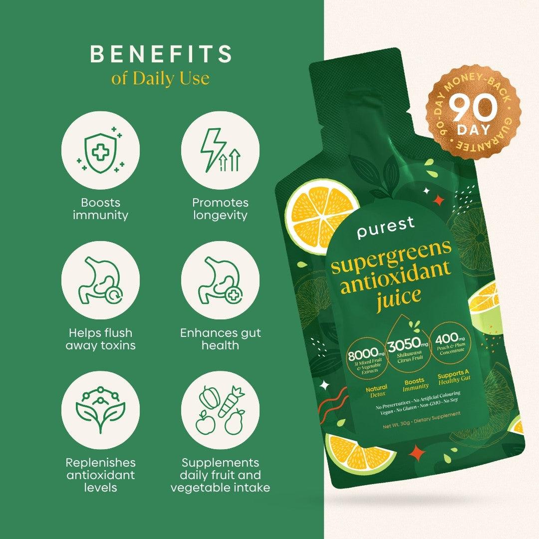 Supergreens Antioxidant Juice - Image 3